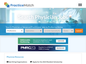 'practicematch.com' screenshot