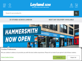 'leylandsdm.co.uk' screenshot