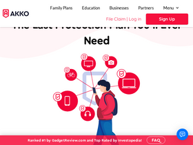 'getakko.com' screenshot