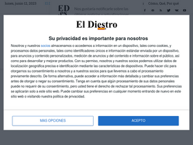 'eldiestro.es' screenshot