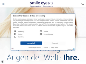 'smileeyes.de' screenshot