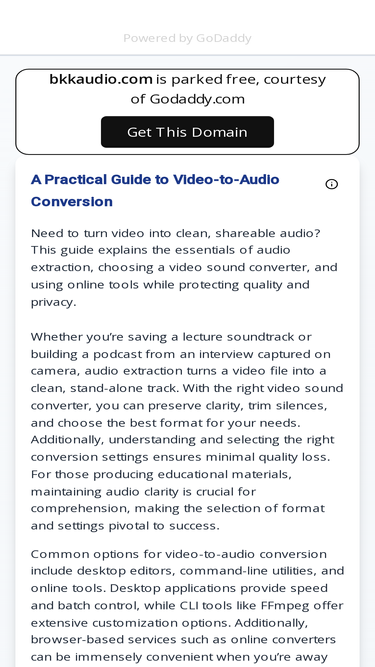bkkaudio.com