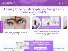 'astrocenter.fr' screenshot