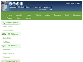 'jcdr.net' screenshot