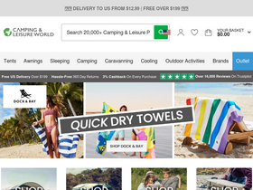 'campingworld.co.uk' screenshot