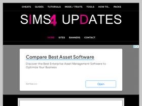 'sims4updates.net' screenshot