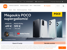 Mi-Home.lt website screenshot
