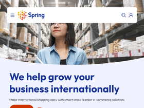 'spring-gds.com' screenshot