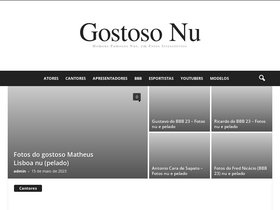 'gostosonu.com.br' screenshot