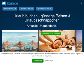'reiseuhu.de' screenshot