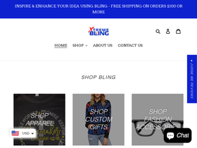 xtremebling1.com homepage screenshot