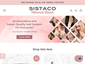 Sistaco homepage screenshot