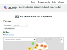 'waarismijnstemlokaal.nl' screenshot