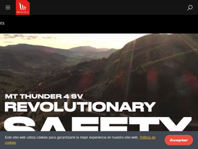 'mthelmets.com' screenshot