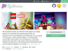 'jb-spielwaren.de' screenshot