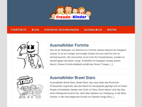 'freude-kinder.com' screenshot