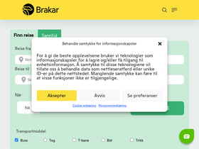 'brakar.no' screenshot