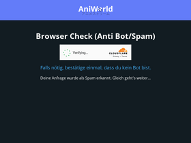 'aniworld.to' screenshot
