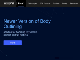 'faceplusplus.com' screenshot