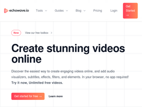 'echowave.io' screenshot