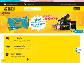 'vietthuong.vn' screenshot