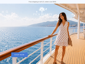 pickhappy.shop homepage screenshot