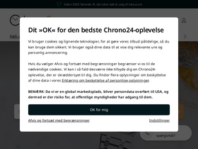 'chrono24.dk' screenshot