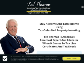 'tedthomas.com' screenshot