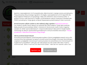 'drzewka-owocowe.pl' screenshot