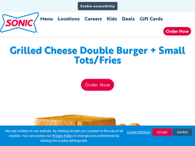 'sonicdrivein.com' screenshot