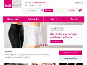 'medi-expert.cz' screenshot