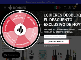 'donnermx.com' screenshot