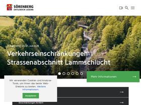 'soerenberg.ch' screenshot