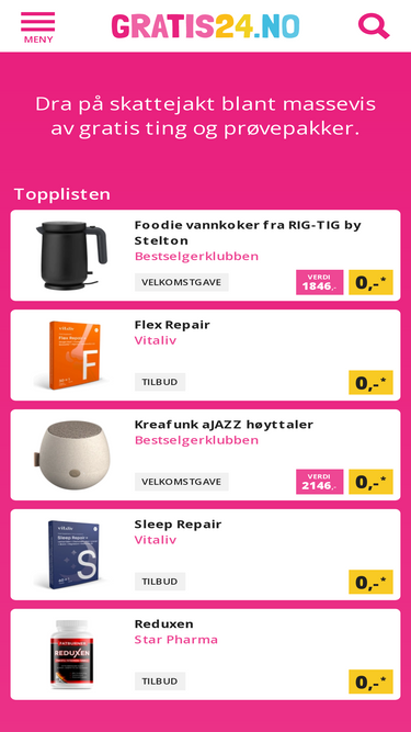 gratis24.no