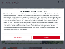 'grosseltern.de' screenshot