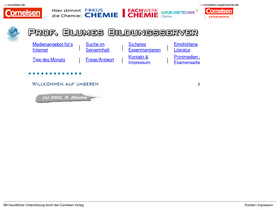 'chemieunterricht.de' screenshot