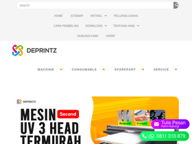 'deprintz.com' screenshot