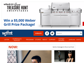 'wfmt.com' screenshot