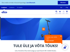 'elisa.ee' screenshot