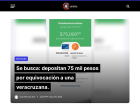 'alornoticias.com.mx' screenshot