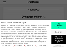 'notesofberlin.com' screenshot