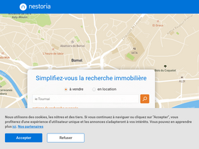 'nestoria.be' screenshot