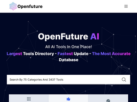 'openfuture.ai' screenshot