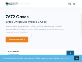 'ultrasoundcases.info' screenshot