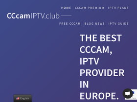 'cccamiptv.club' screenshot