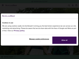 'scotlandshop.com' screenshot