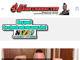 'beagamecharacter.com' screenshot