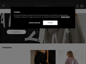 Blakely Clothing Co.  website screenshot