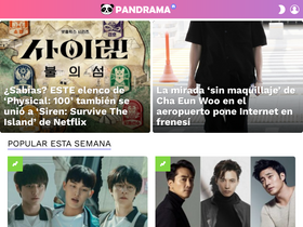 'pandrama.net' screenshot
