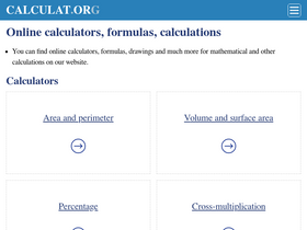 'calculat.org' screenshot